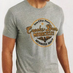 Lucky Brand Crooks Bros. Motorcycles Men's Tee